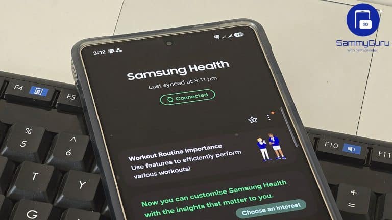 Samsung Health SammyGuru
