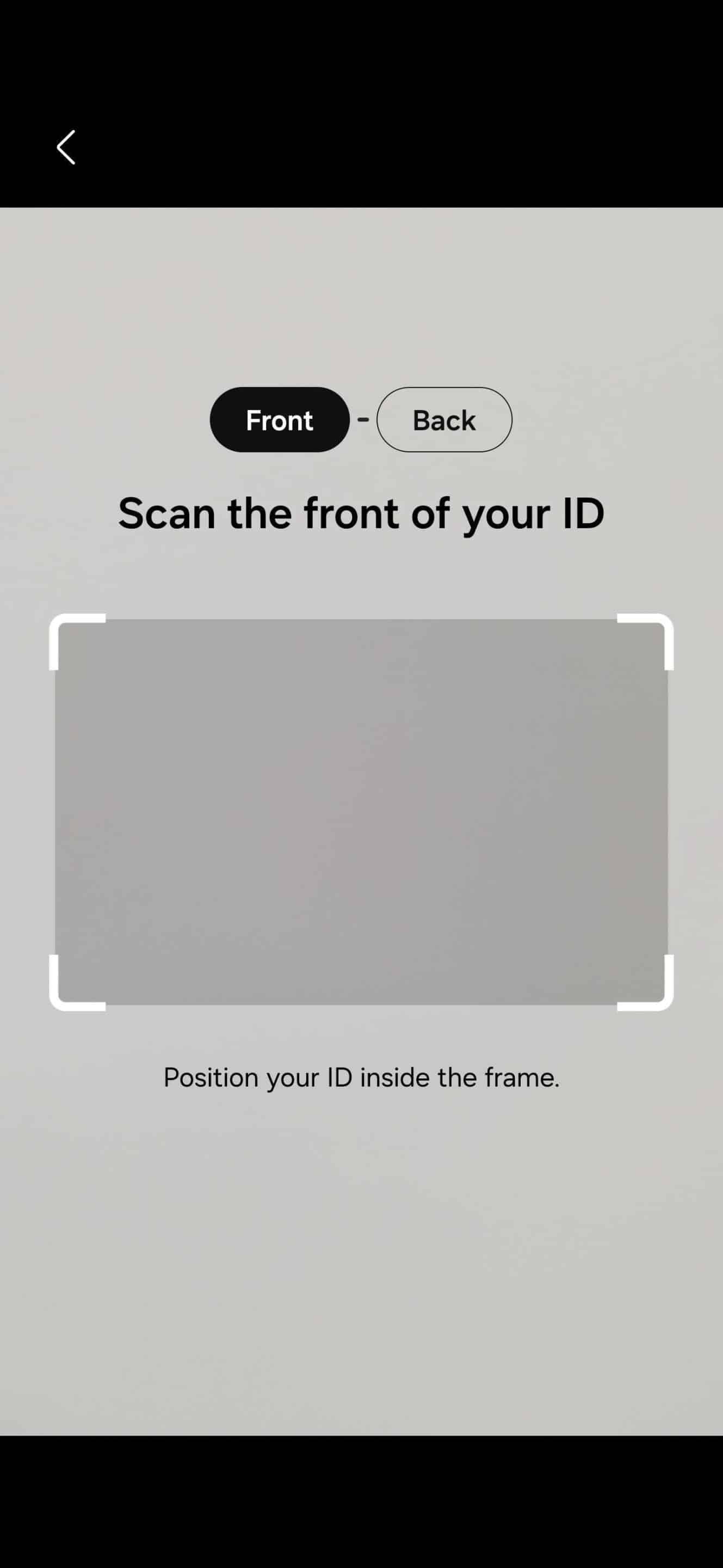 Samsung Wallet Driver's License Scan ID