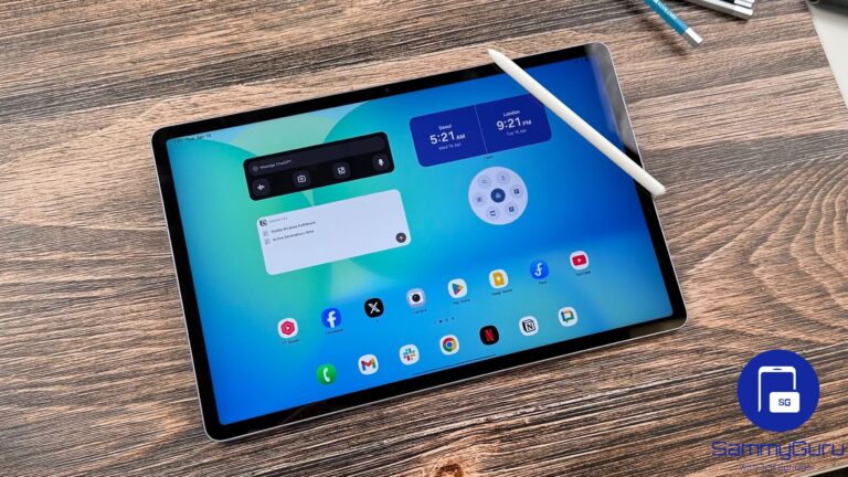 Galaxy Tab S10 FE+ with S Pen SammyGuru