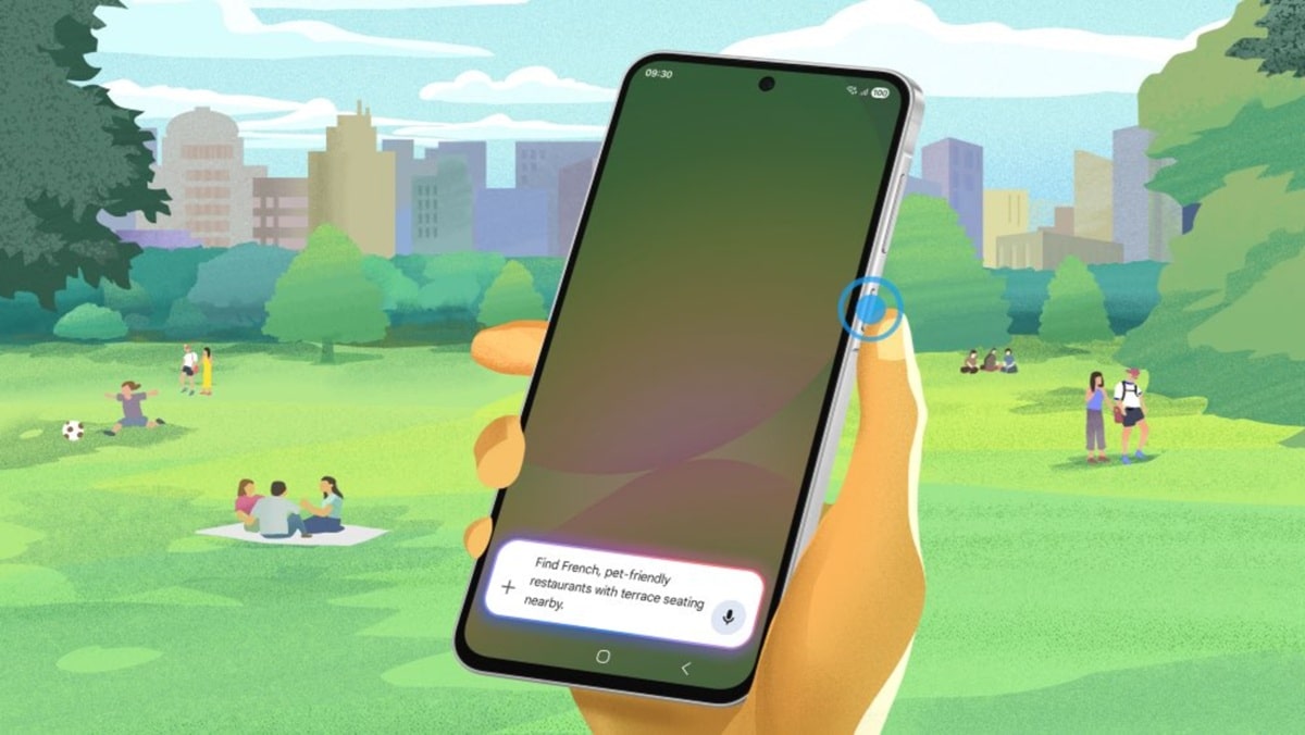 Google Gemini power button