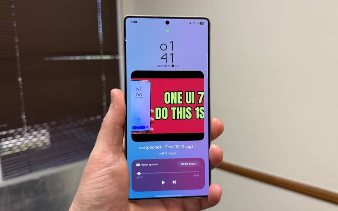 Galaxy S25 Finally Gets YouTube Controls on Now Bar, But There’s a Catch