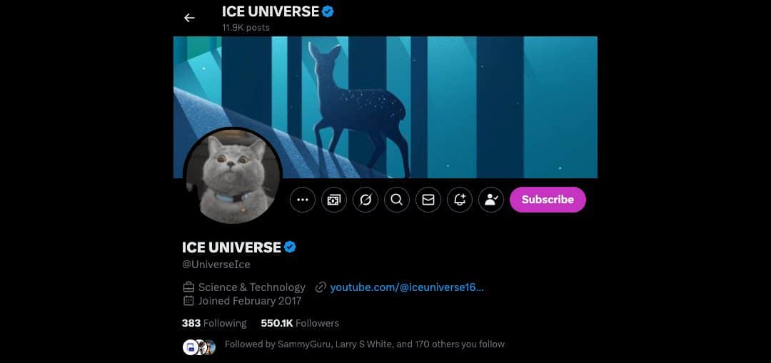 PSA: Popular Tipster Ice Universe Loses Access to X Account, Be Wary of Scams [Update: Restored]