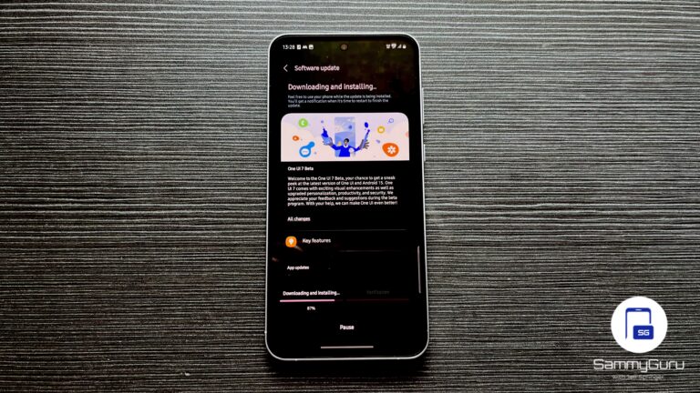 One UI 7 Beta Galaxy A55