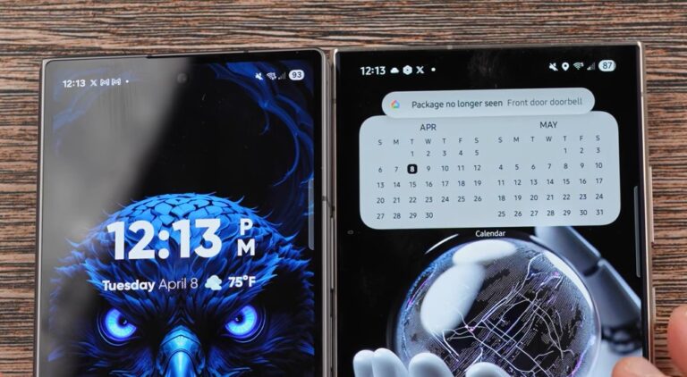 One UI 7 battery icon Fold SE and S24 Ultra