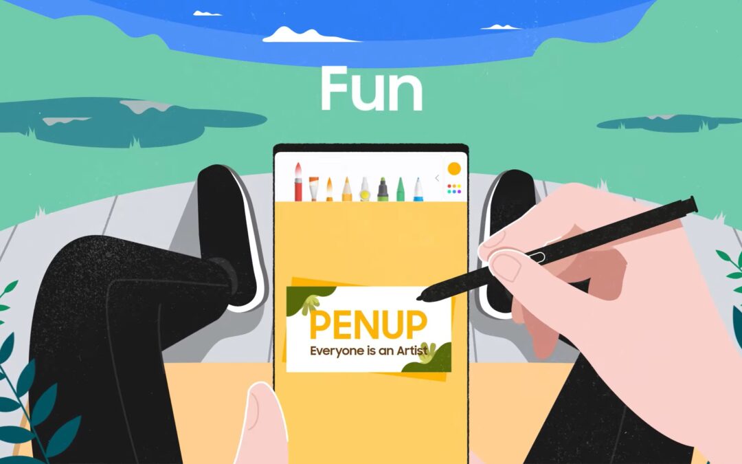 Samsung Updates PENUP with New Brushes, UI Enhancements