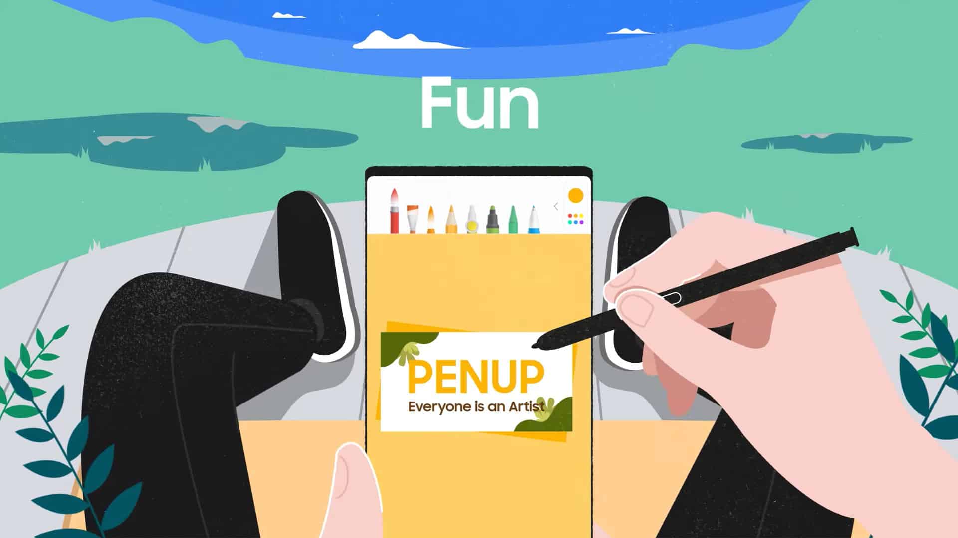 Penup app