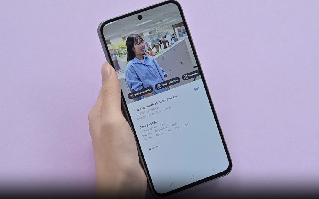One UI 7 Brings Smarter Generative AI Edit with Updated Samsung Vision Model