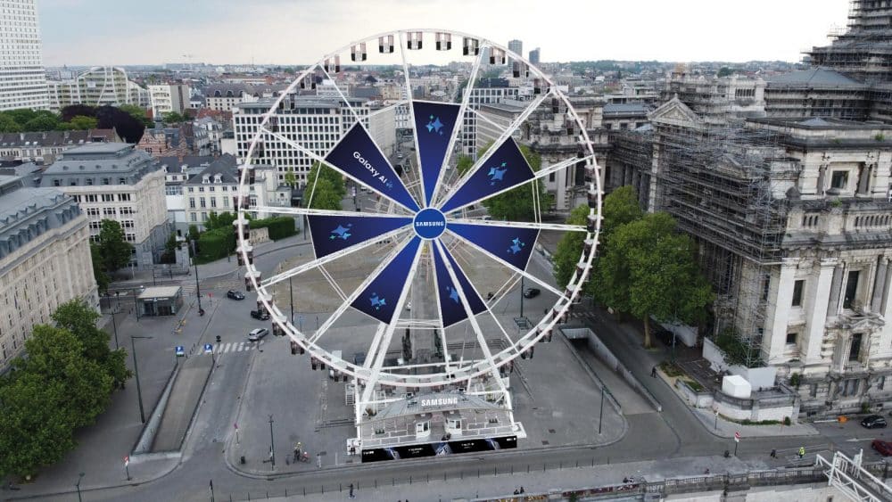 Samsung Offers Free Ferris Wheel Ride During Galaxy S25 Promo