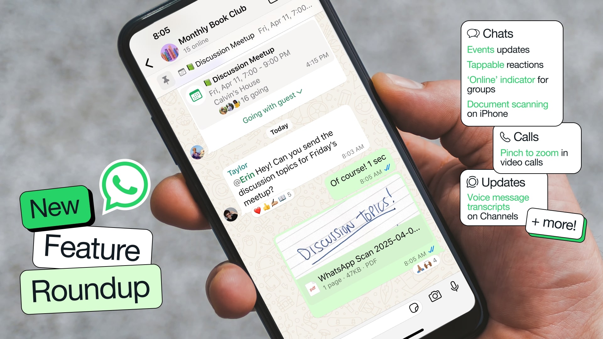 WhatsApp New Features