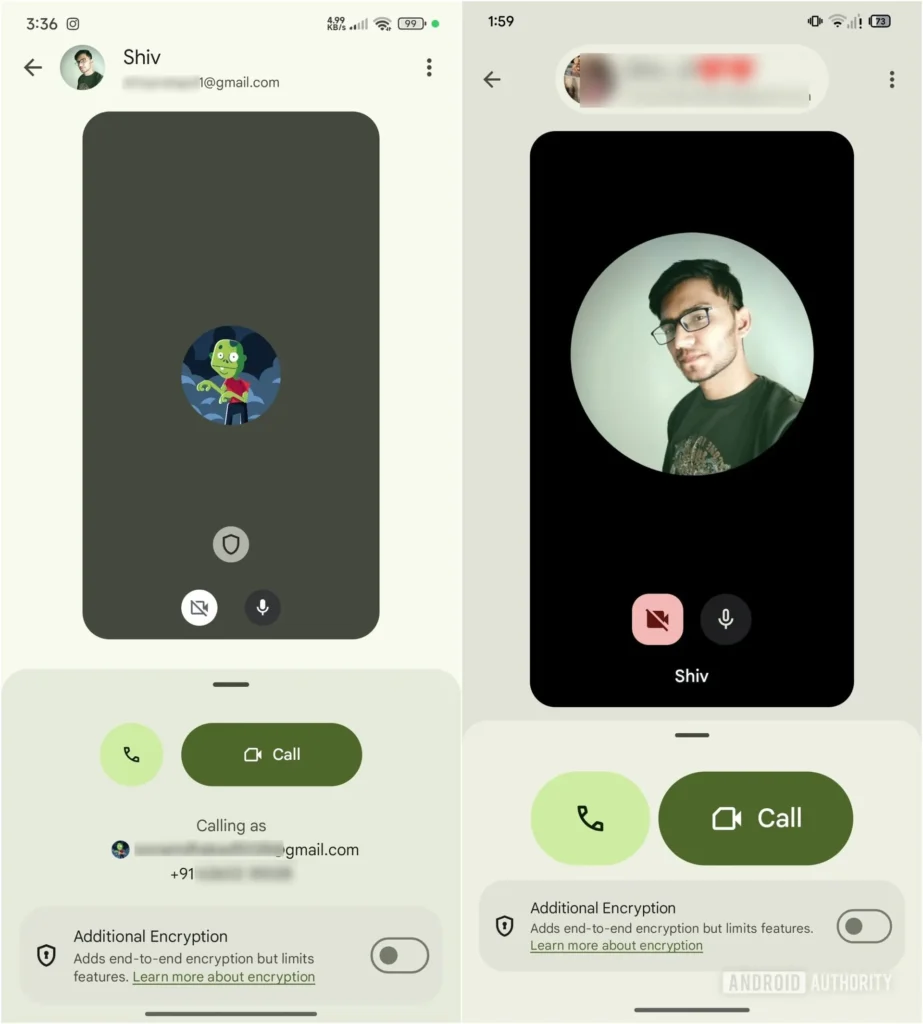 Google Meet Material 3 Expressive