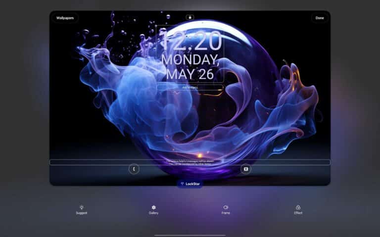 LockStar Galaxy Tab One UI 7