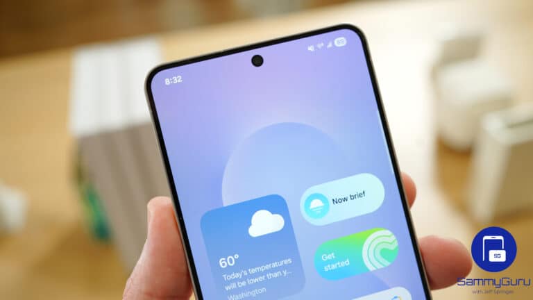 Samsung Galaxy S25 Edge home screen 2