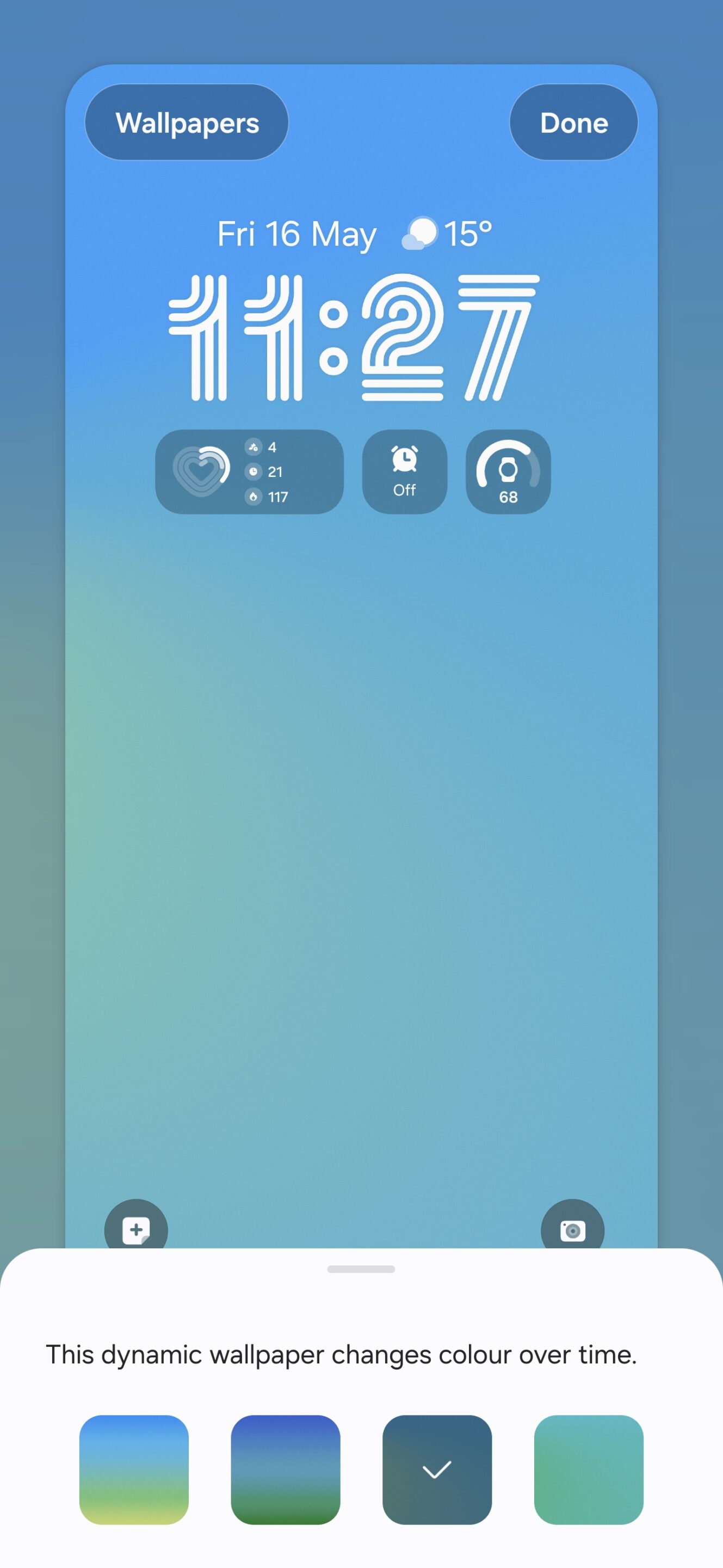 One UI 8 dynamic wallpapers