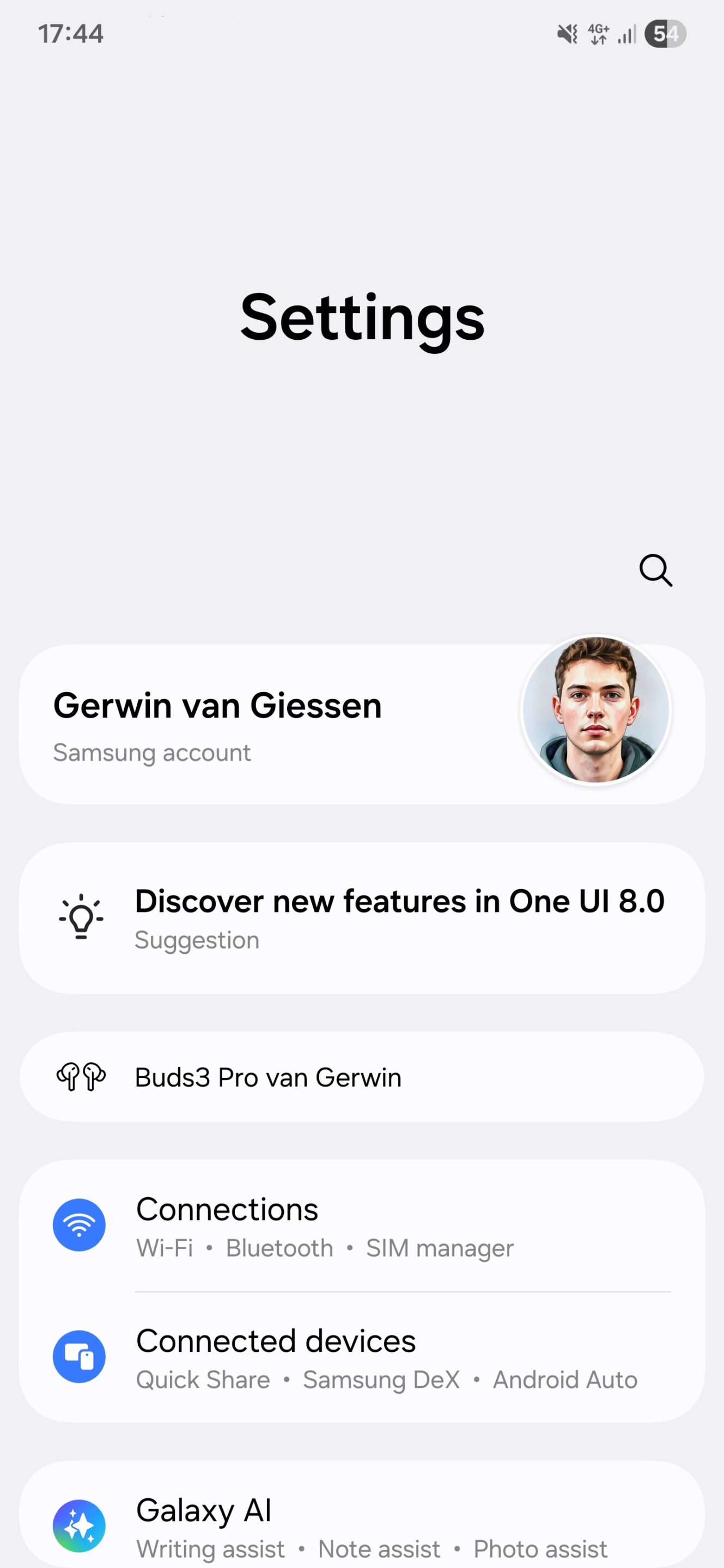 Discover new features notification