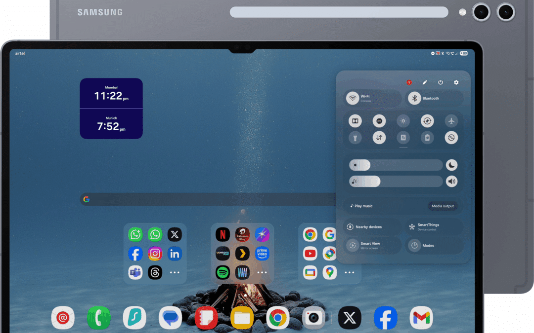 Here’s Your First Look at One UI 8 on Galaxy Tab S10 Ultra