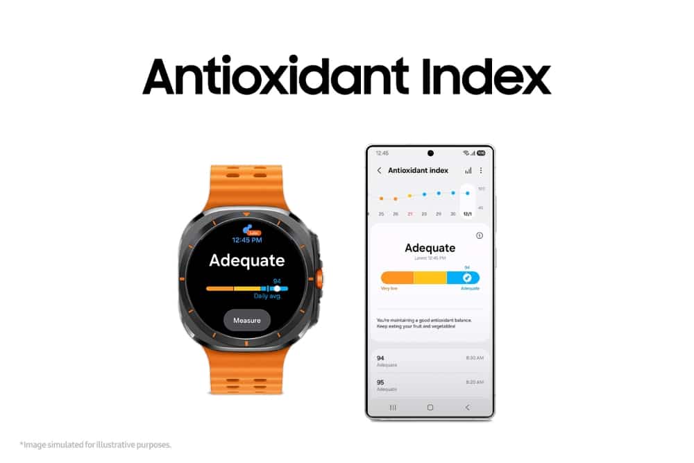 Antioxidant Index One UI Watch 8