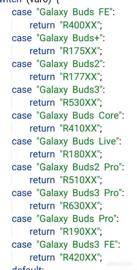 Galaxy-Buds-3-FE-and-Galaxy-Buds-Core-model-numbers