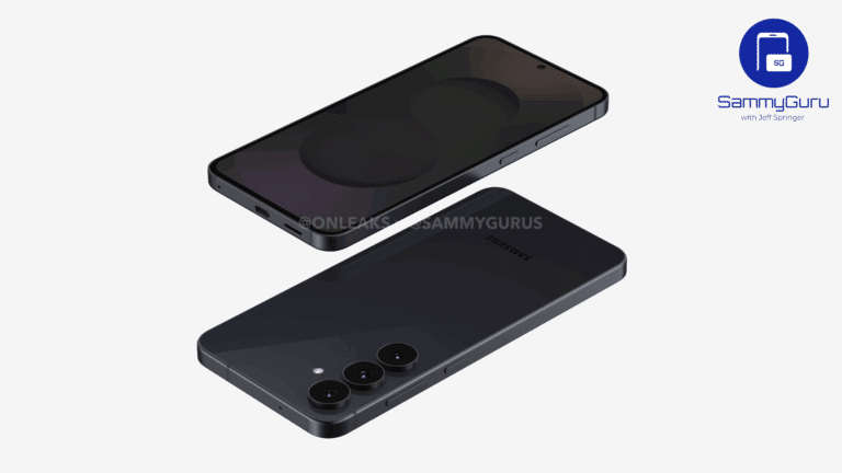Galaxy S25 FE 5k render SammyGuru