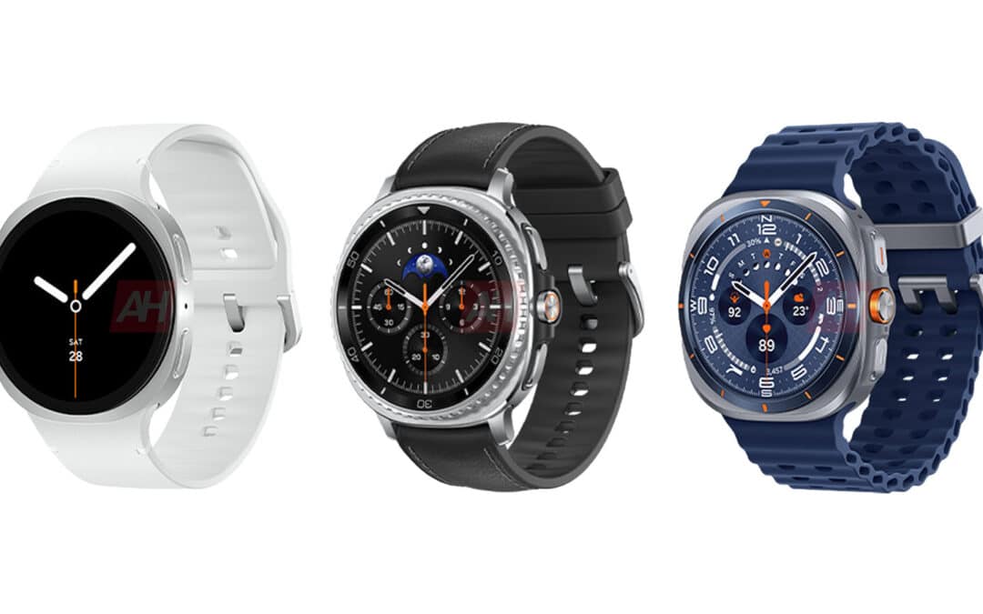 Galaxy Watch 8, Watch 8 Classic, Watch Ultra 2025 Leak in All Their Glory