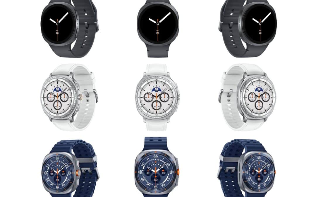 Galaxy Watch 8, Classic and Watch Ultra (2025) Leak in Fresh Images