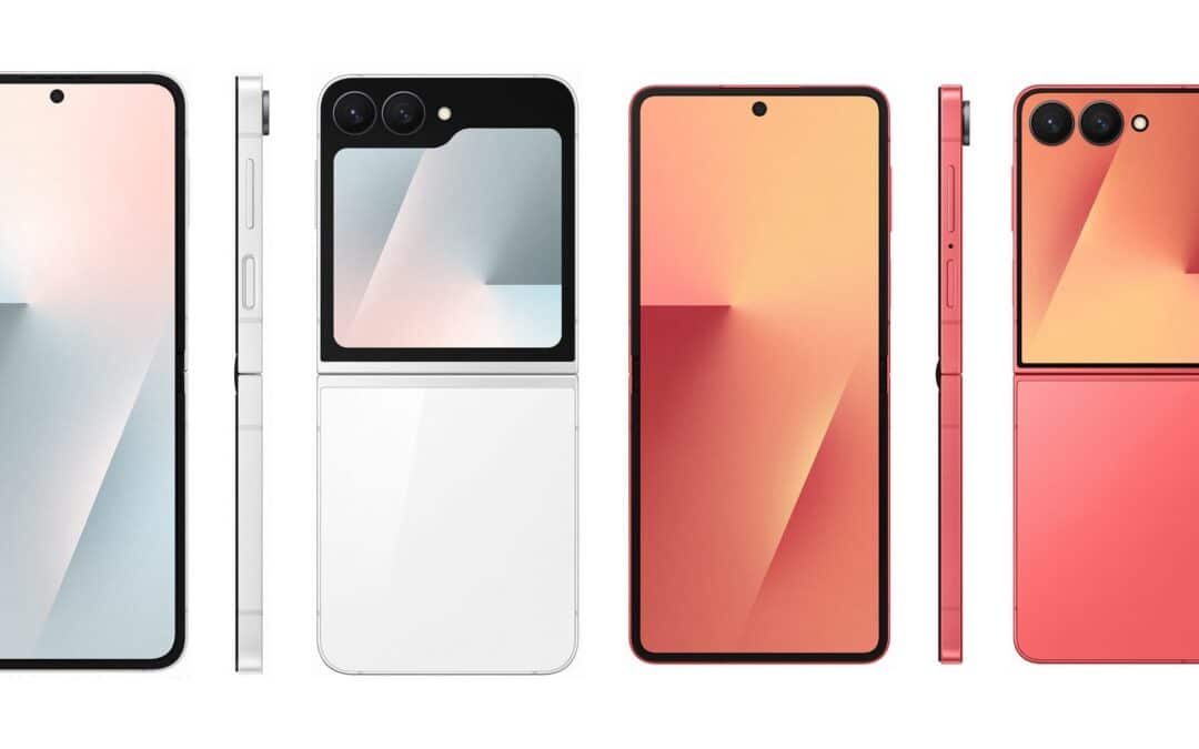 Full Color Lineup of Galaxy Z Flip 7 and Flip 7 FE Revealed in Leaks