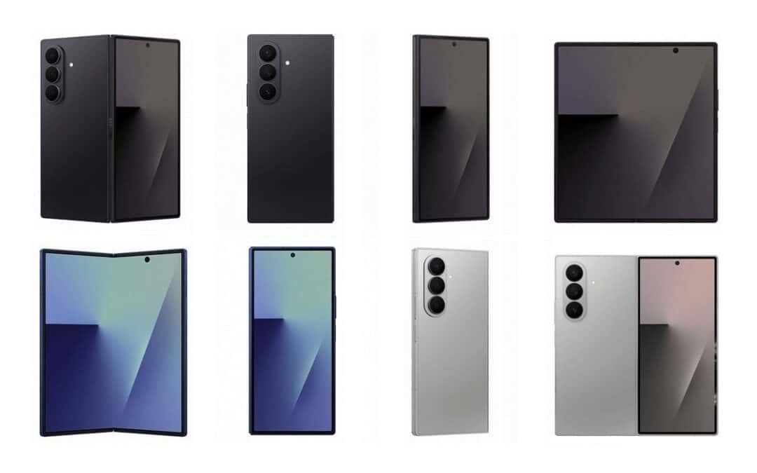 Galaxy Z Fold 7 Leak Show Full Color Range — No Titanium in Sight