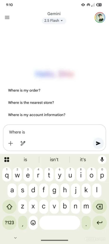 Google-Gemini-autocomplete