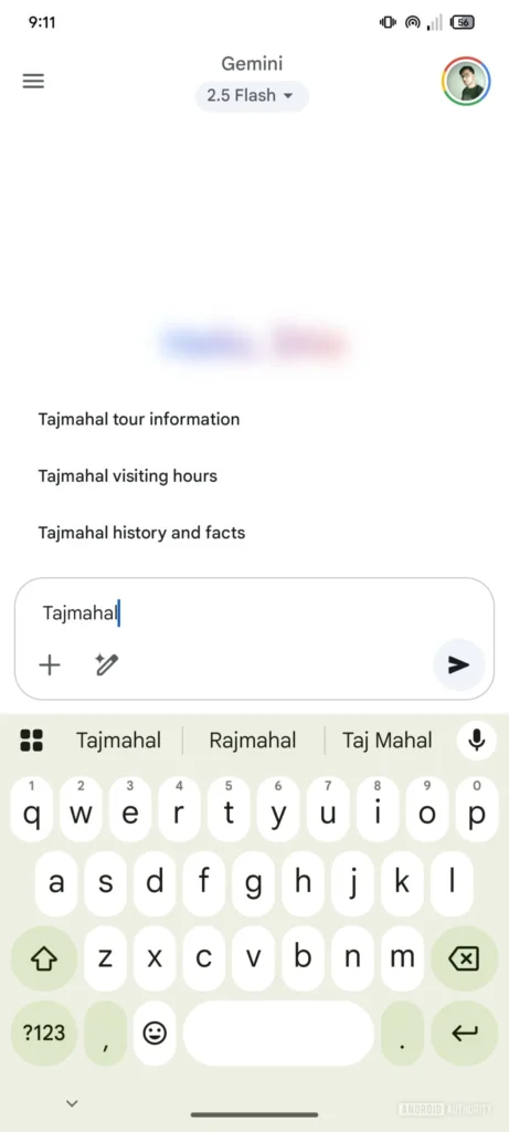 Google-Gemini-autocomplete