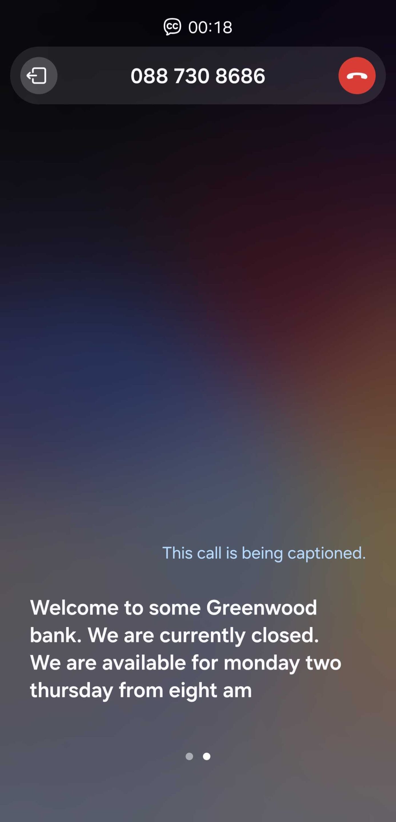One UI Call Captions