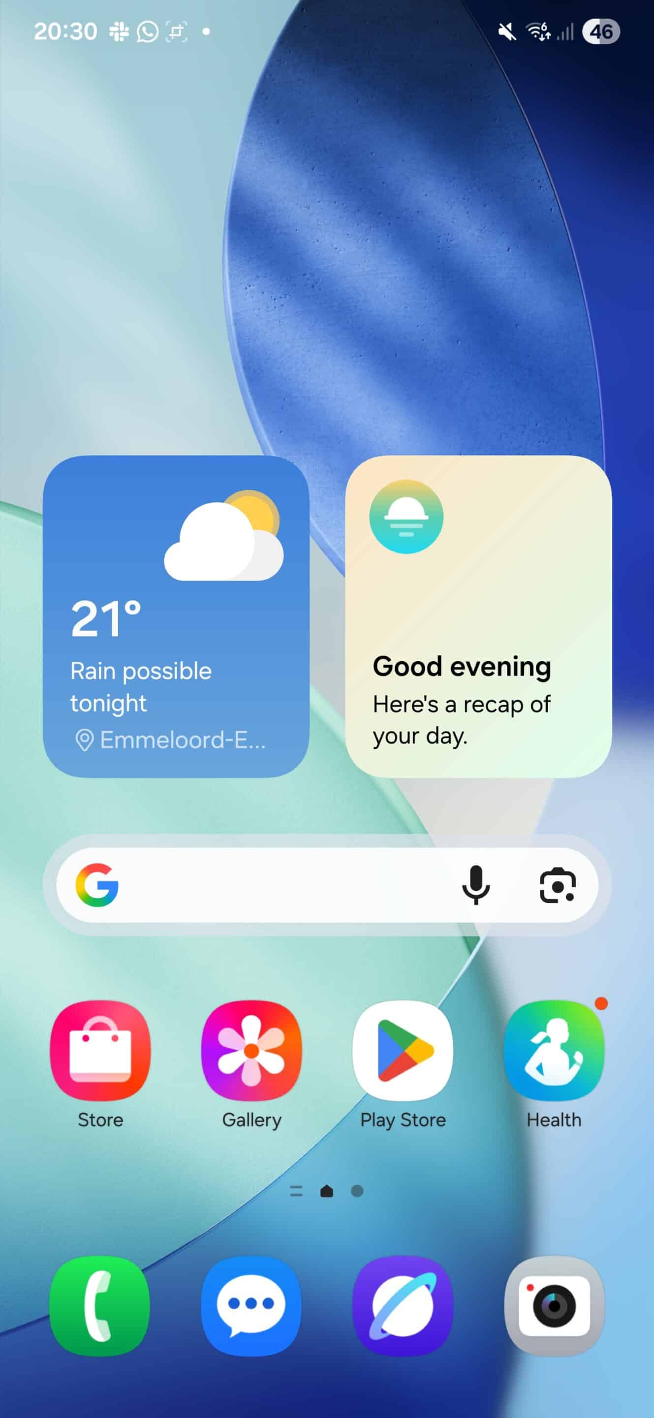 Now Brief 2x2 widget