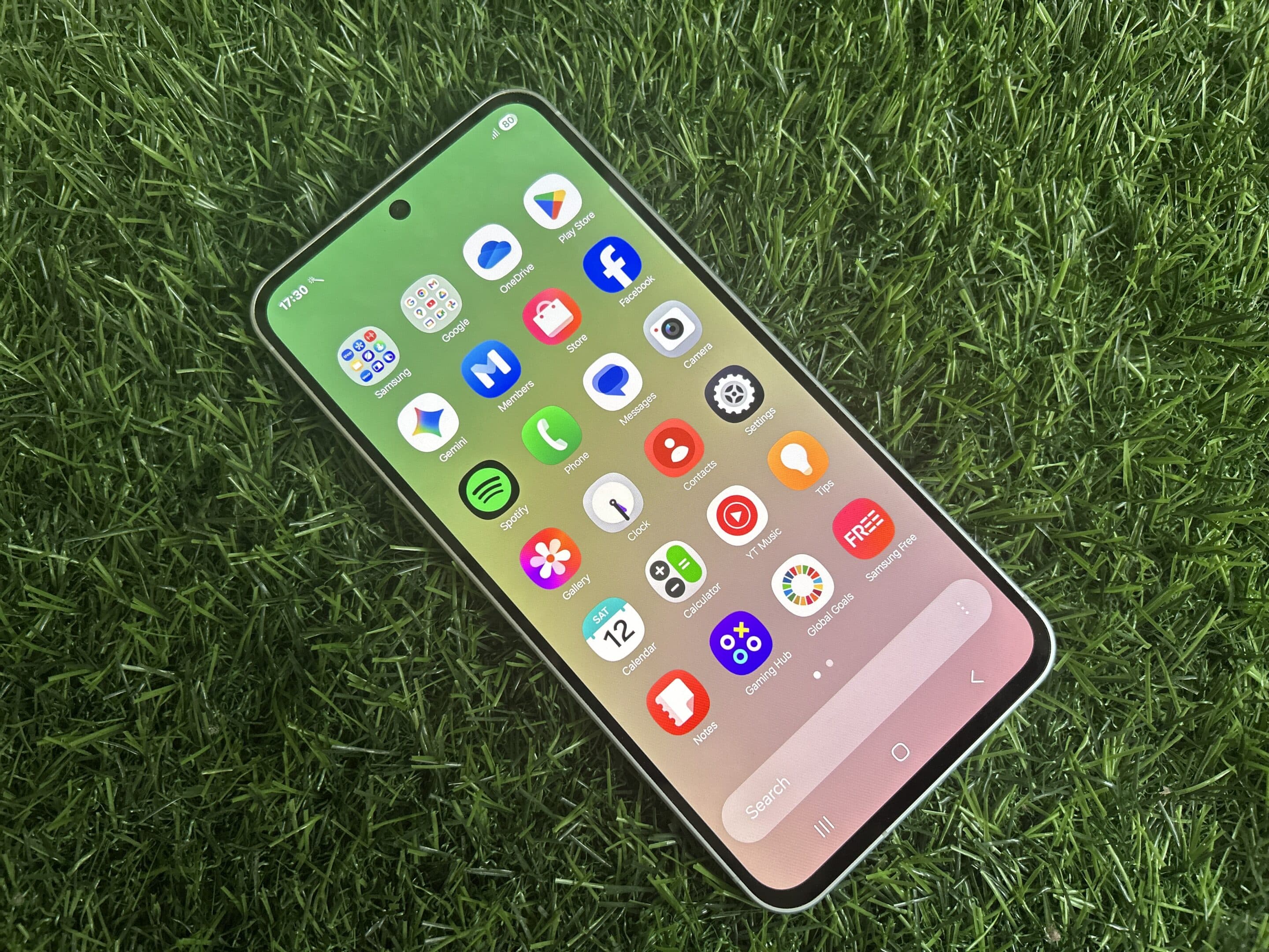 Galaxy A56 front apps SammyGuru (2