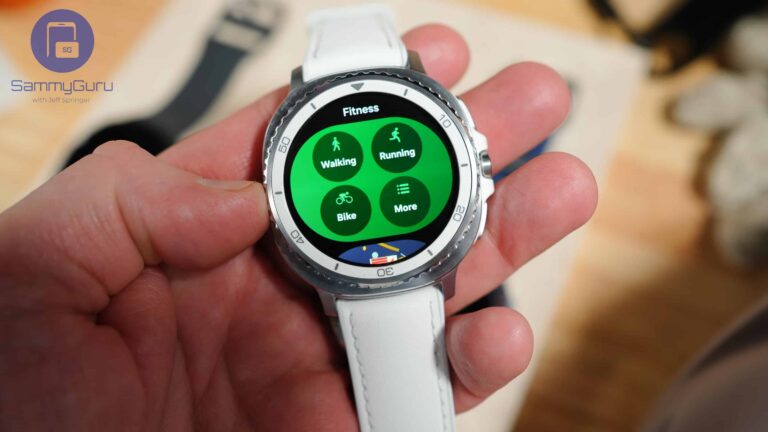 Galaxy Watch 8 Classic SammyGuru 12 Activity