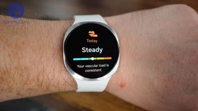 Galaxy Watch 8 SammyGuru 7 Vascular Load