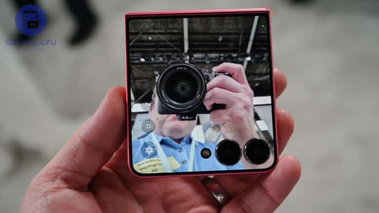 Galaxy Z Flip 7 SammyGuru 22 rear camera