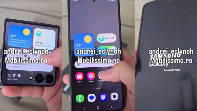 Galaxy Z Flip 7 leaked hands-on video