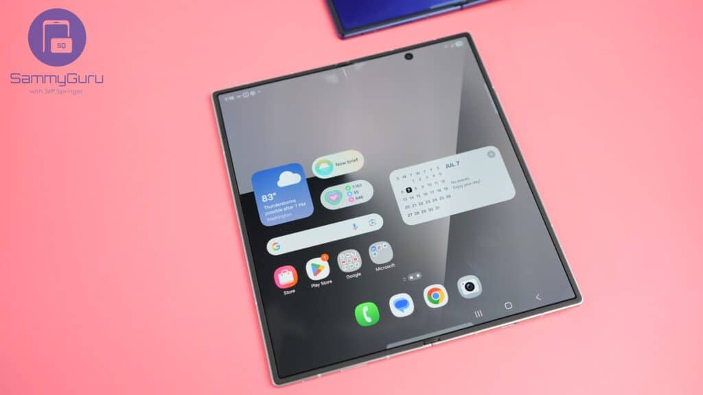 Galaxy Z Fold 7 SammyGuru 12