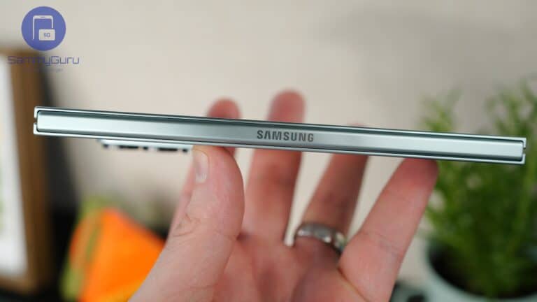 Galaxy Z Fold 7 SammyGuru 6 Samsung logo