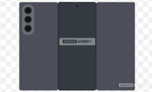 Samsung tri-fold phone design leak 3