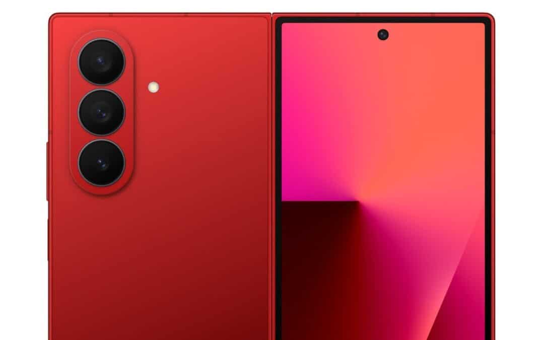 Galaxy Z Fold 7 Looks Stunning in Red — Samsung, Please Make One