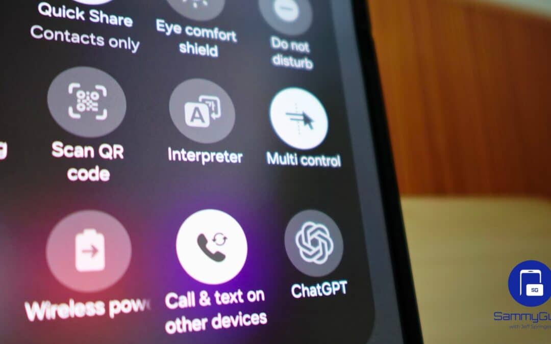 Here’s How to Add OpenAI’s ChatGPT-5 to Galaxy Phone’s Quick Settings
