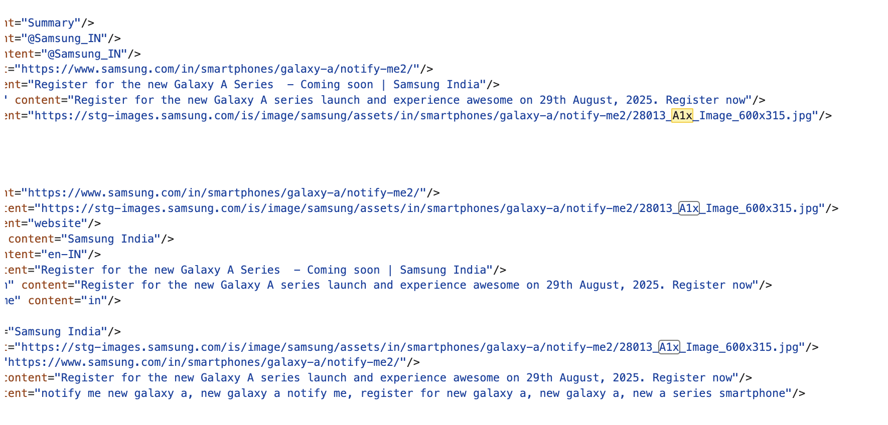 Galaxy A17 Samsung India