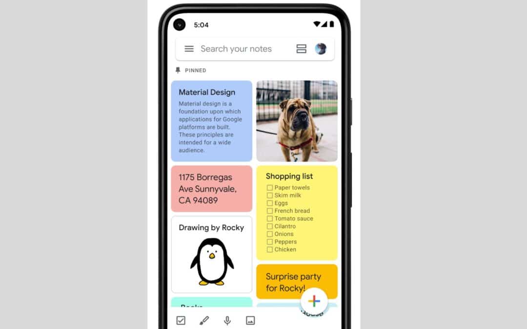 Google Keep to Bring a Fresh Look to Floating Action Button