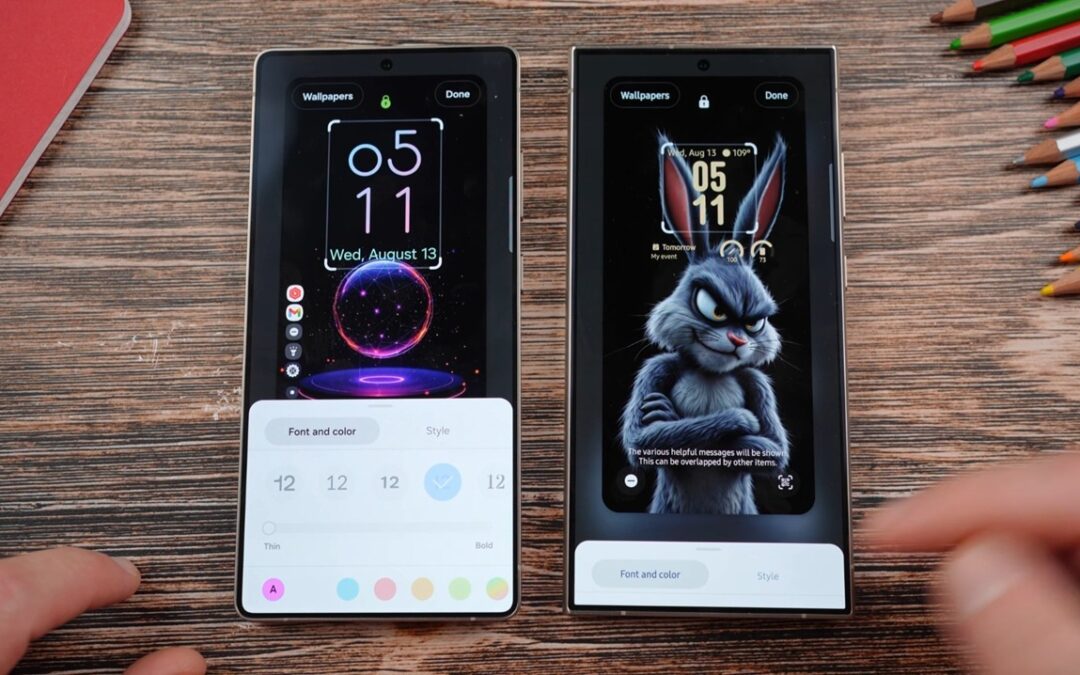 One UI 8.5 Brings Smarter Adaptive Clock with Intelligent Colors