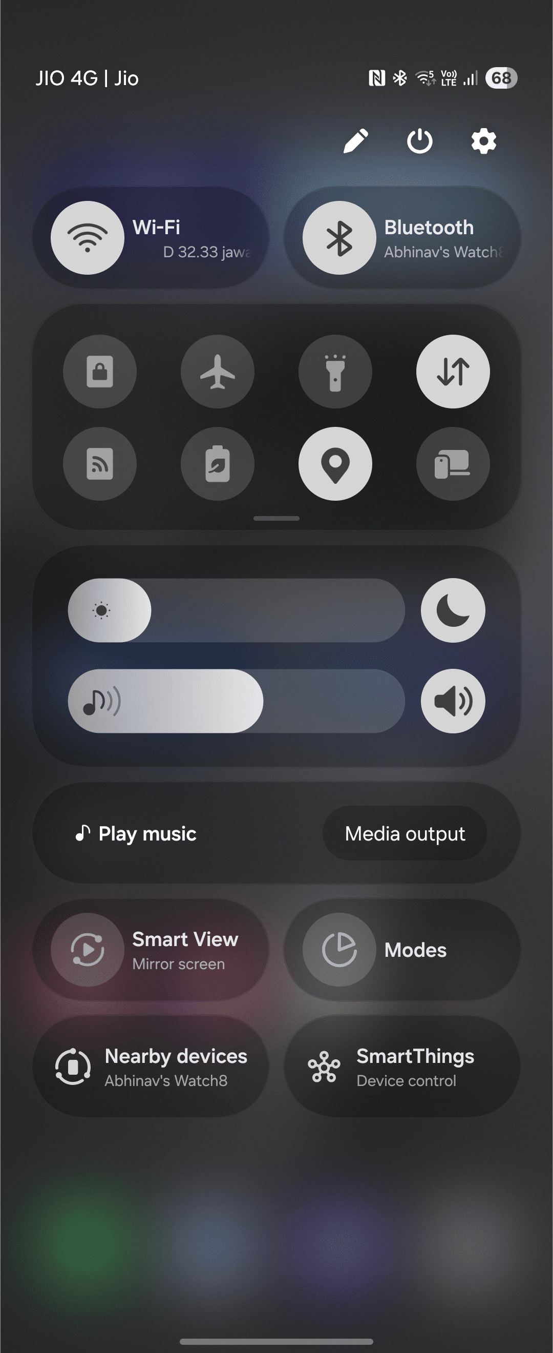 OpenAI ChatGPT 5 Galaxy Quick Settings 1