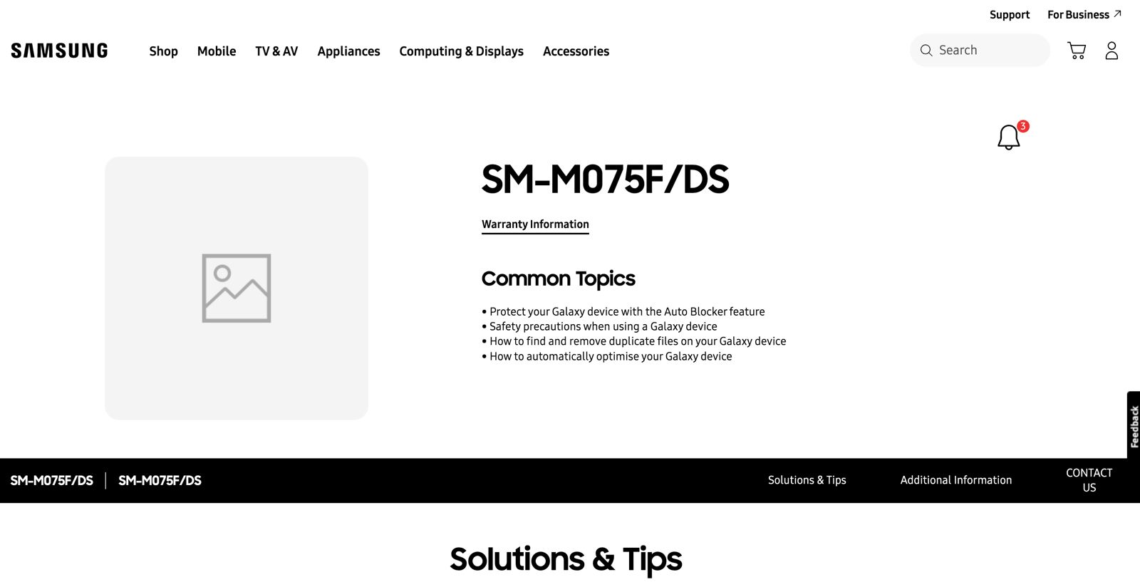 Samsung-Galaxy-M07-4G-support-page-live