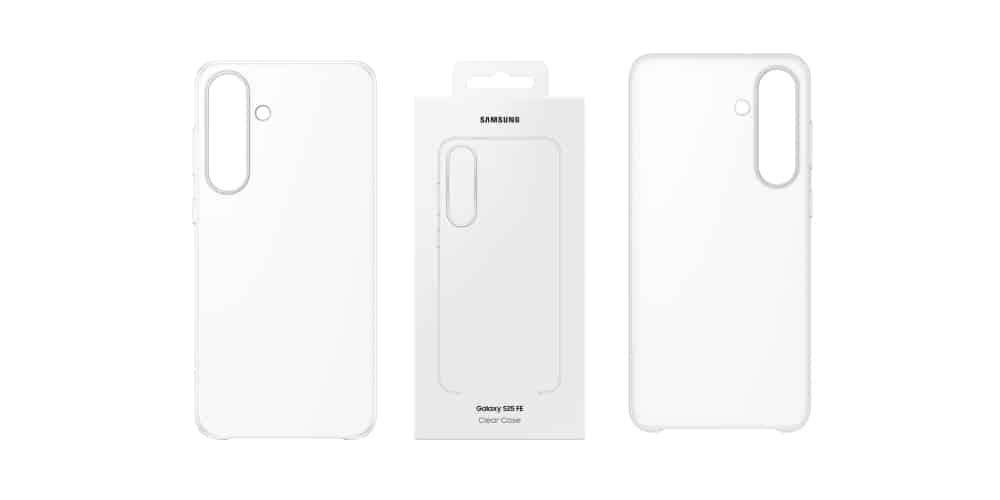 Galaxy S25 FE clear case 7