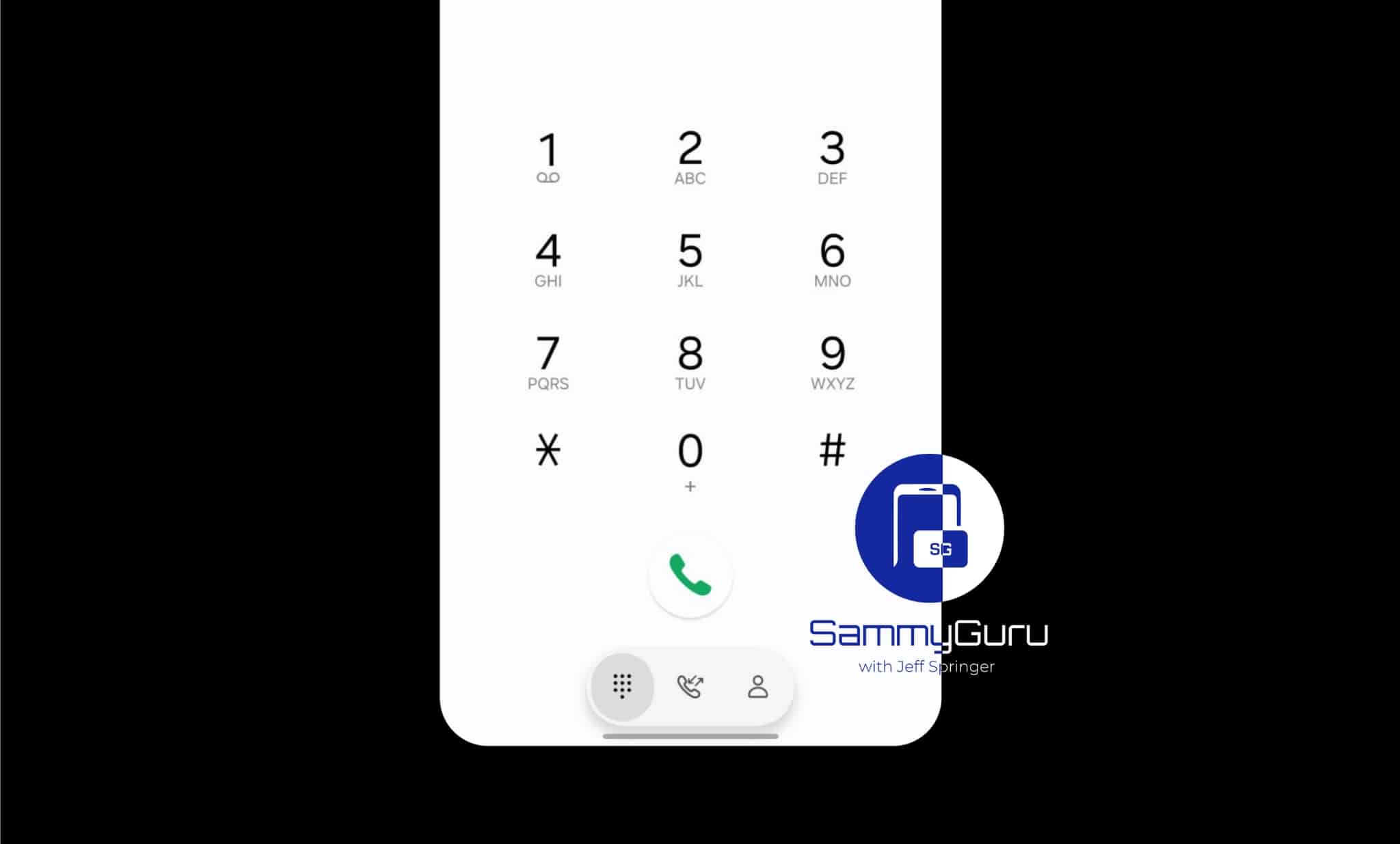 One UI 8.5 Phone dialer hero One UI 8.5 Phone dialer hero