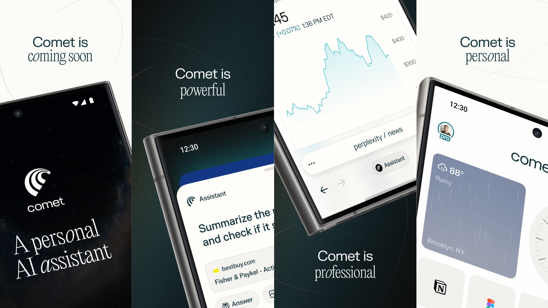 Perplexity Comet browser Android