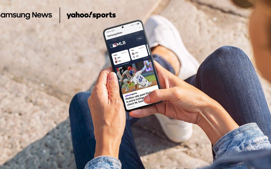 Samsung News Taps Yahoo Sports and Yahoo Finance for Live Updates
