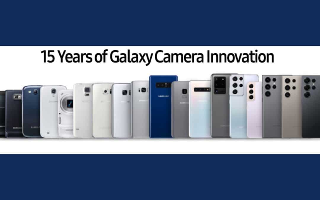 Samsung Shares Its Journey from 5MP to 200MP Smartphone Cameras